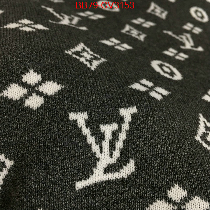 Clothing-LV designer 1:1 replica ID: CV3153 $: 79USD