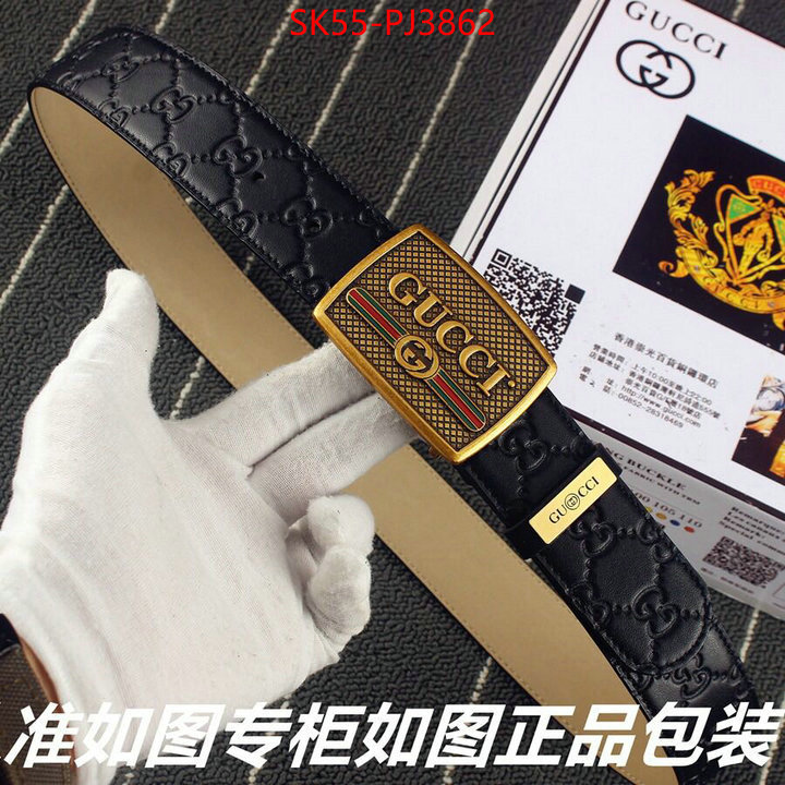 Belts-Gucci where to buy ID: PJ3862 $: 55USD