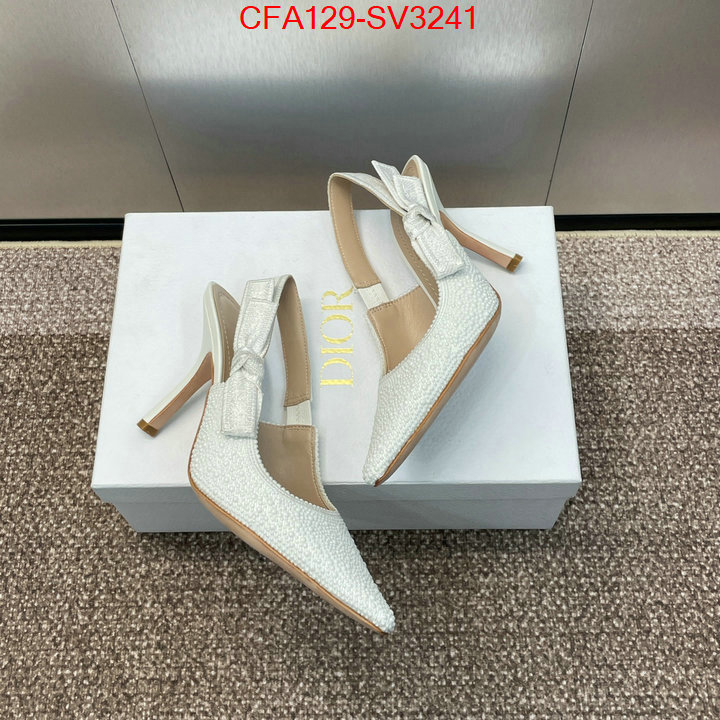 Women Shoes-Dior shop cheap high quality 1:1 replica ID: SV3241 $: 129USD