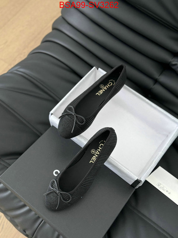 Women Shoes-Chanel top perfect fake ID: SV3262 $: 99USD