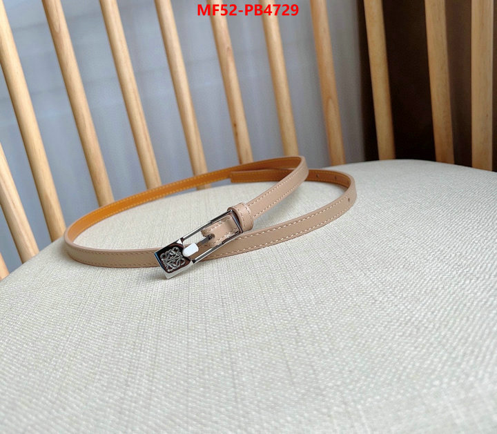 Belts-Loewe wholesale china ID: PB4729 $: 52USD