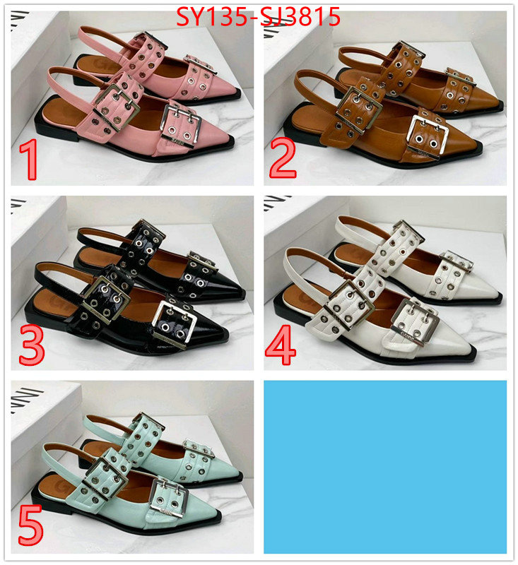 Women Shoes-Ganni best fake ID: SJ3815 $: 135USD