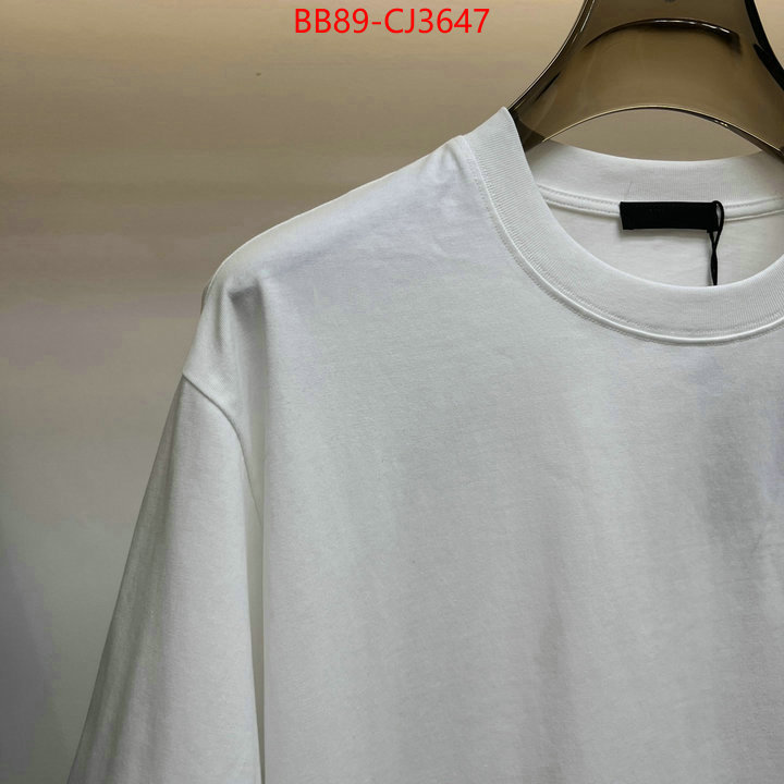 Clothing-Prada 1:1 replica wholesale ID: CJ3647 $: 89USD