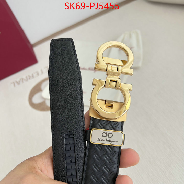 Belts-Ferragamo designer fake ID: PJ5455 $: 69USD