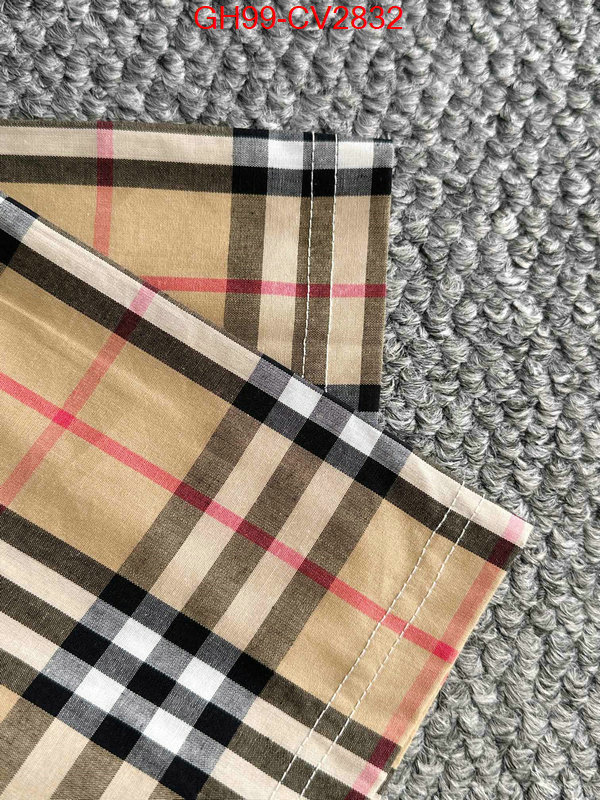 Clothing-Burberry luxury 7 star replica ID: CV2832 $: 99USD