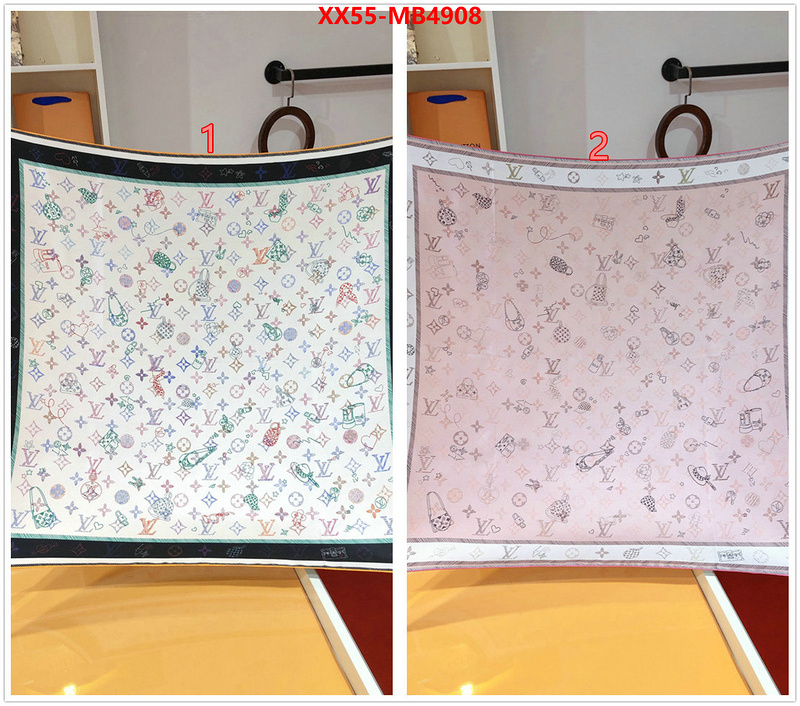 Scarf-LV best quality fake ID: MB4908 $: 55USD