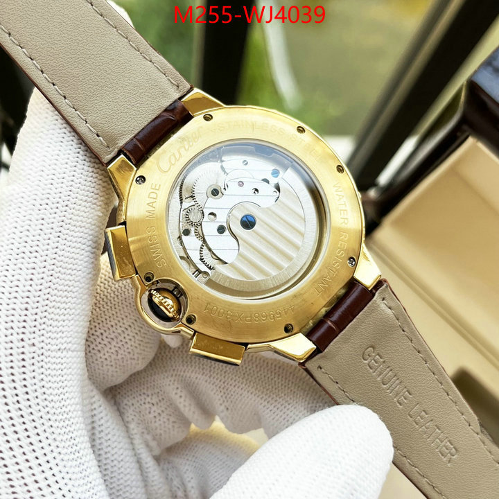 Watch(TOP)-Cartier top brands like ID: WJ4039 $: 255USD