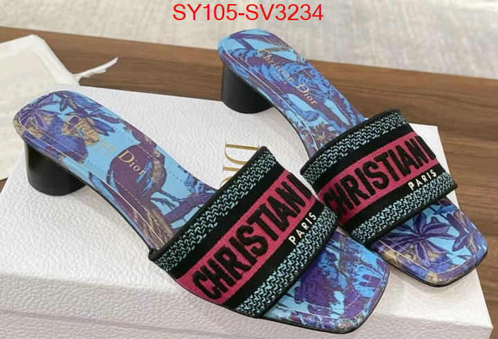 Women Shoes-Dior luxury fake ID: SV3234 $: 105USD