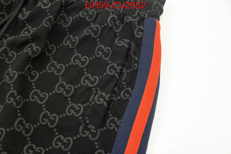 Clothing-Gucci wholesale replica shop ID: CV2932 $: 59USD
