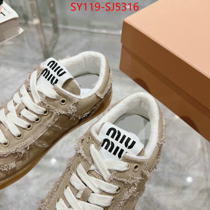 Women Shoes-Miu Miu best wholesale replica ID: SJ5316 $: 119USD