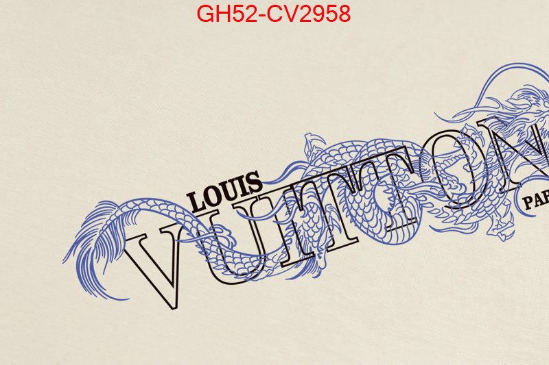 Clothing-LV shop designer replica ID: CV2958 $: 52USD