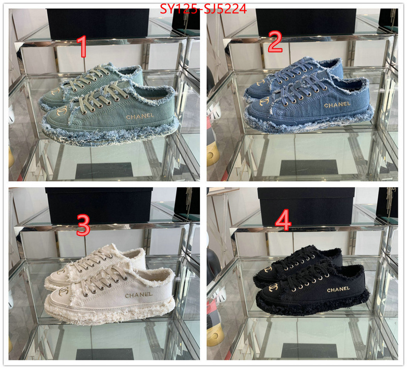 Women Shoes-Chanel best replica 1:1 ID: SJ5224 $: 125USD