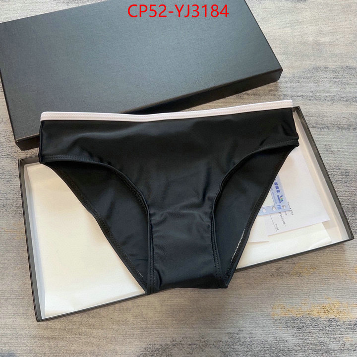 Swimsuit-Chanel 2024 replica wholesale cheap sales online ID: YJ3184 $: 52USD