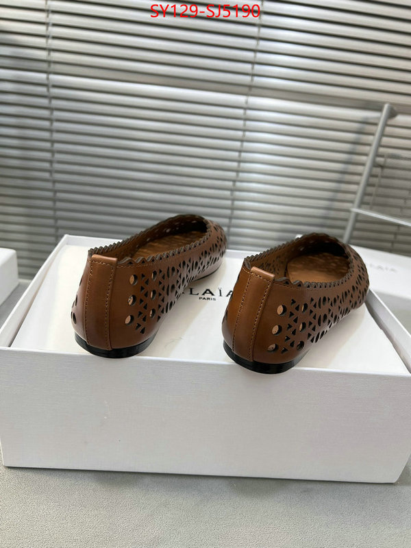 Women Shoes-ALAIA fake cheap best online ID: SJ5190 $: 129USD