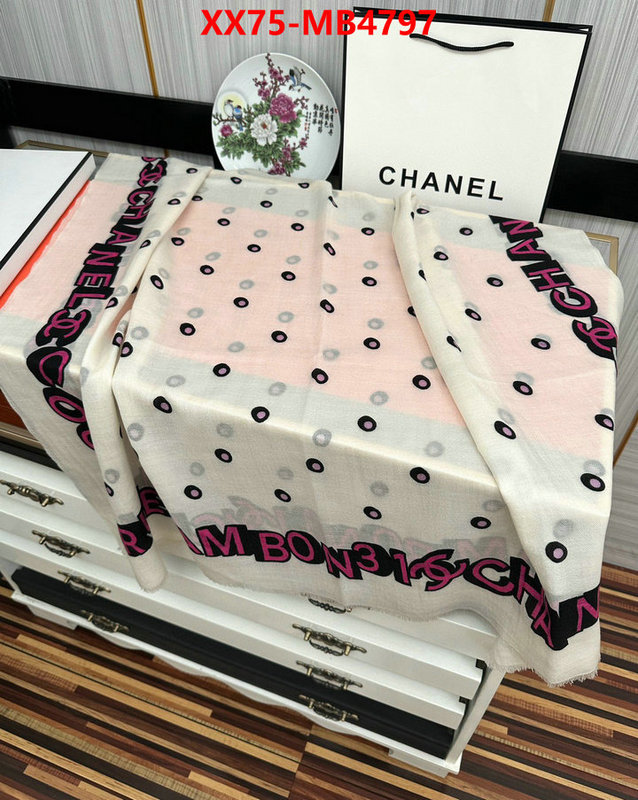 Scarf-Chanel replica 1:1 high quality ID: MB4797 $: 75USD