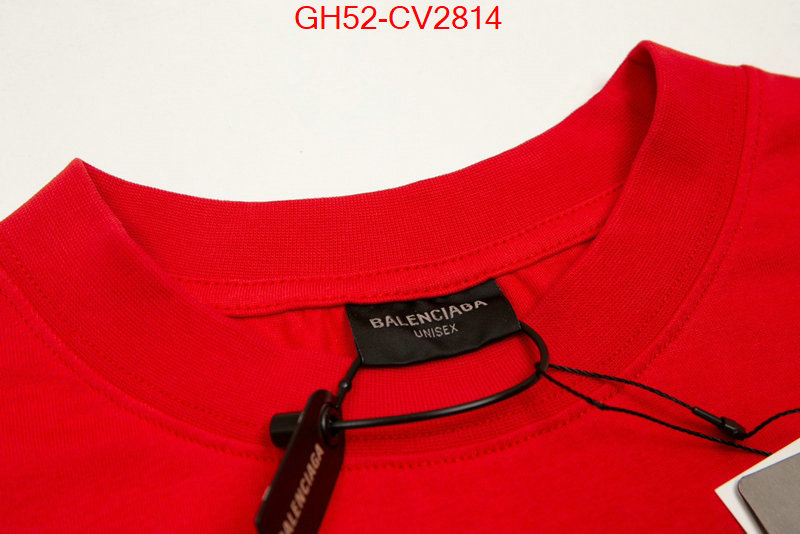Clothing-Balenciaga wholesale ID: CV2814 $: 52USD