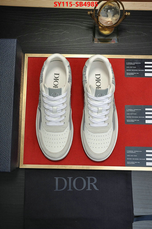 Men shoes-Dior best aaaaa ID: SB4985 $: 115USD