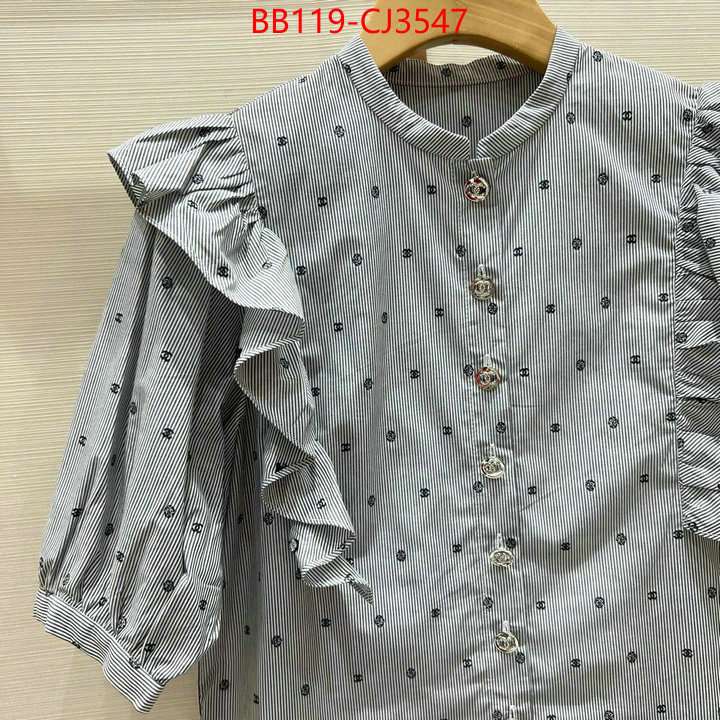 Clothing-Chanel at cheap price ID: CJ3547 $: 119USD