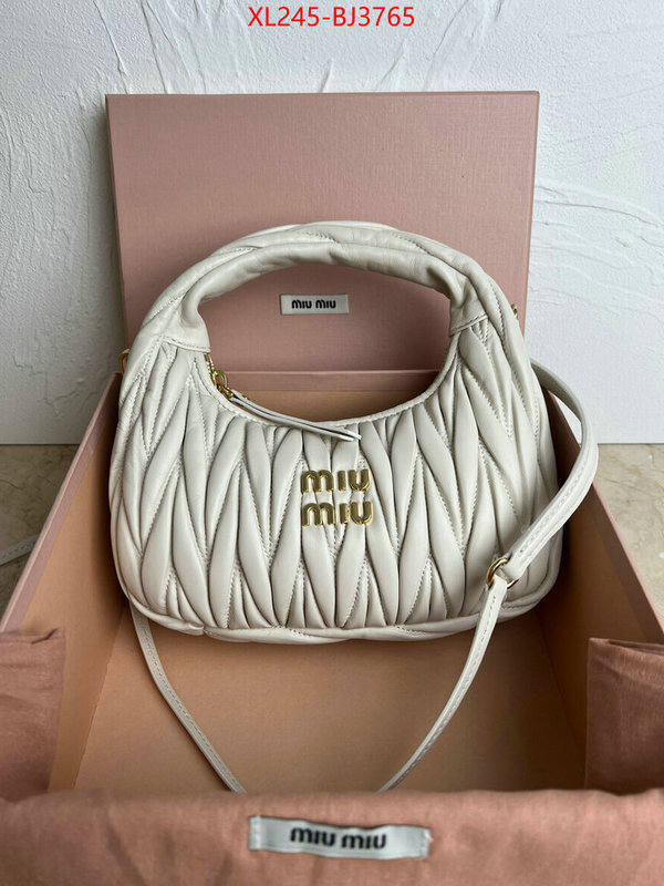 Miu Miu Bags(TOP)-Handbag- buy 1:1 ID: BJ3765 $: 245USD,