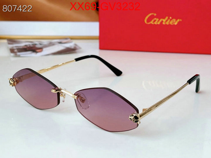 Glasses-Cartier online from china ID: GV3232 $: 69USD