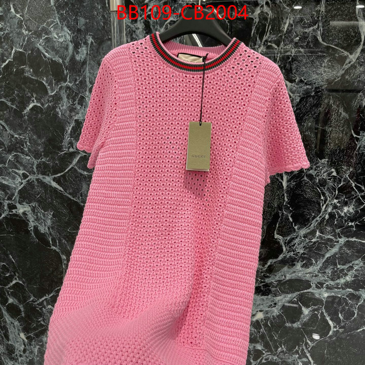 Clothing-Gucci where can i buy ID: CB2004 $: 109USD