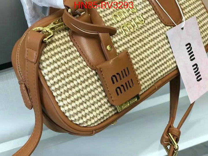 Miu Miu Bags(4A)-Handbag- replica every designer ID: BV3293 $: 85USD,