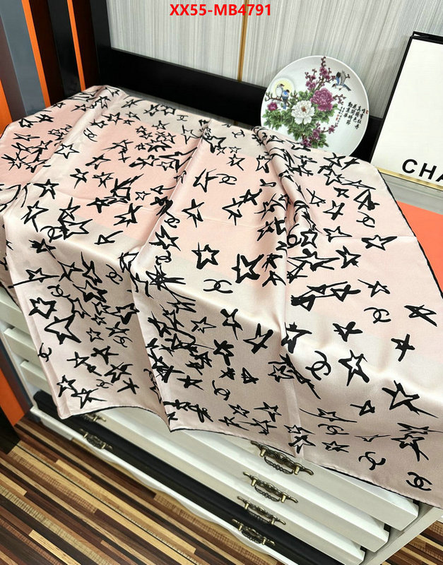 Scarf-Chanel fake designer ID: MB4791 $: 55USD