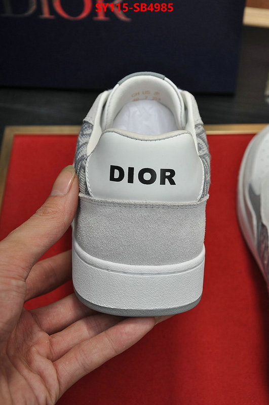 Men shoes-Dior best aaaaa ID: SB4985 $: 115USD