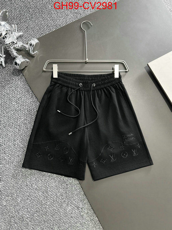 Clothing-LV first copy ID: CV2981 $: 99USD