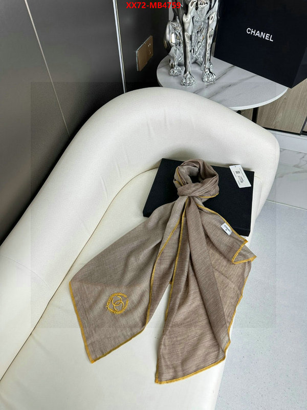 Scarf-Chanel where can i buy the best quality ID: MB4759 $: 72USD