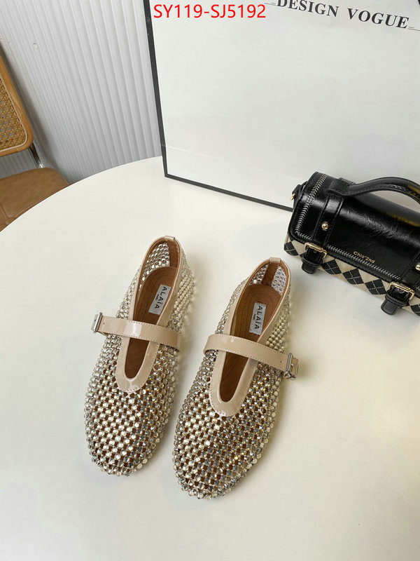 Women Shoes-ALAIA wholesale replica ID: SJ5192 $: 119USD