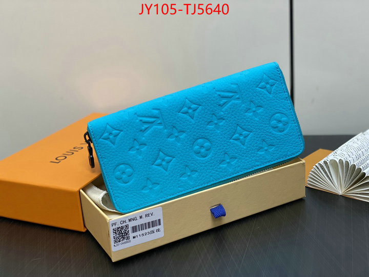 LV Bags(TOP)-Wallet what's the best place to buy replica ID: TJ5640 $: 105USD,