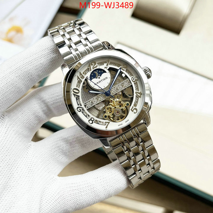 Watch(TOP)-Cartier high quality designer ID: WJ3489 $: 199USD