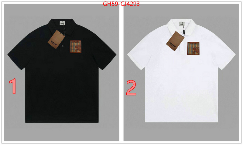 Clothing-Burberry 7 star replica ID: CJ4293 $: 59USD
