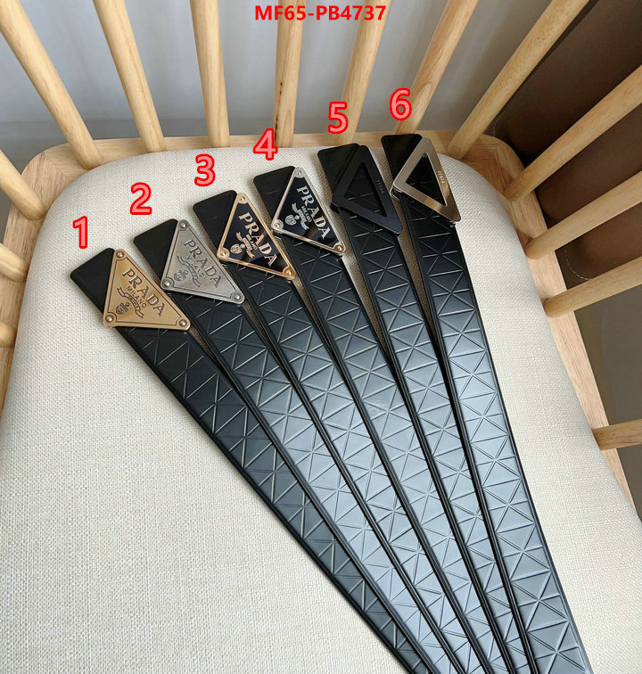 Belts-Prada best quality designer ID: PB4737 $: 65USD