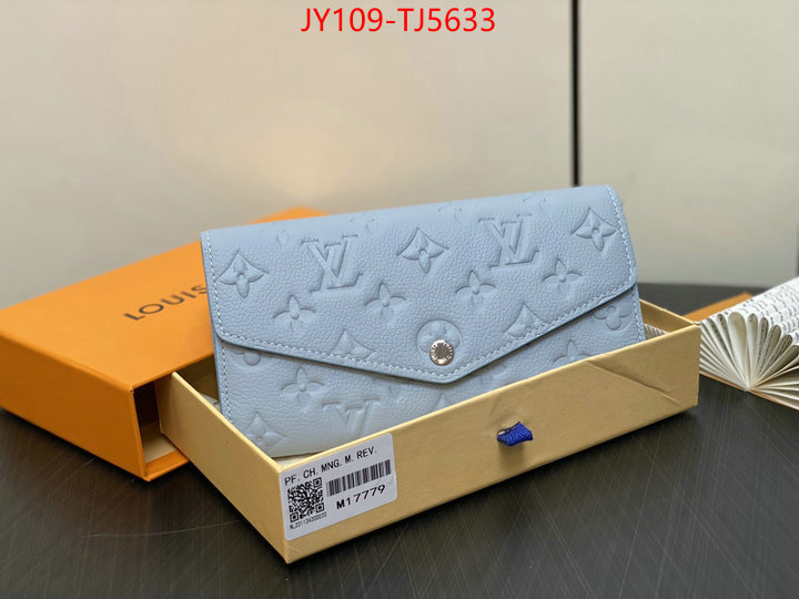 LV Bags(TOP)-Wallet how to find replica shop ID: TJ5633 $: 109USD,