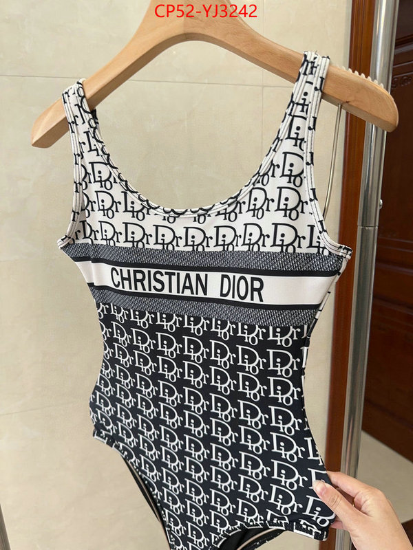 Swimsuit-Dior buying replica ID: YJ3242 $: 52USD