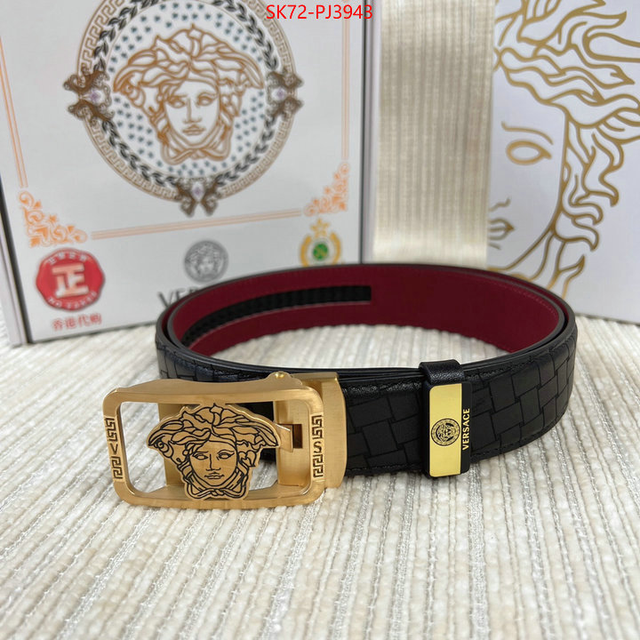 Belts-Versace top perfect fake ID: PJ3943 $: 72USD