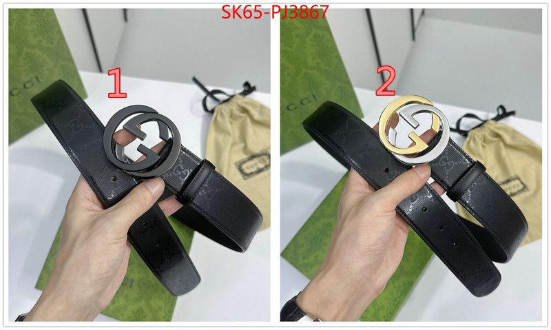Belts-Gucci where can i buy the best quality ID: PJ3867 $: 65USD