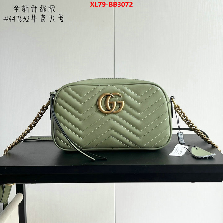 Gucci Bags(4A)-Marmont high quality designer replica ID: BB3072 $: 79USD,