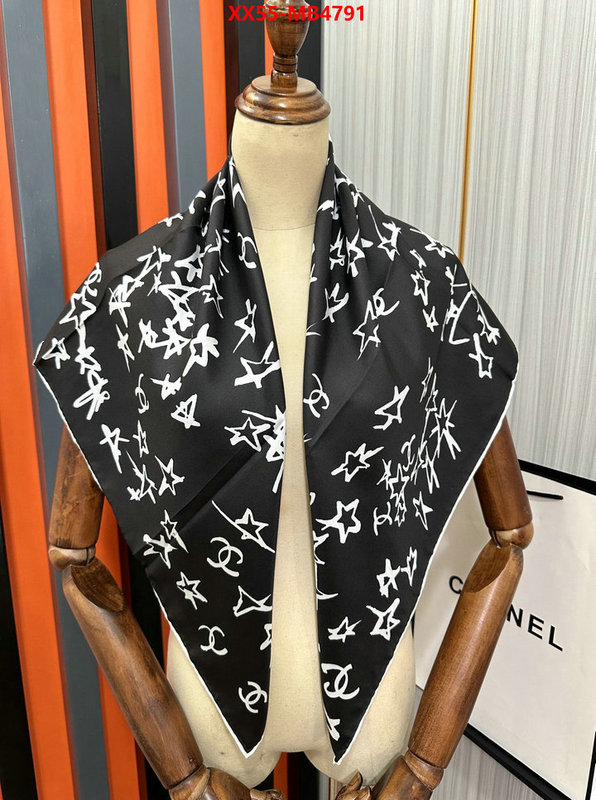 Scarf-Chanel fake designer ID: MB4791 $: 55USD