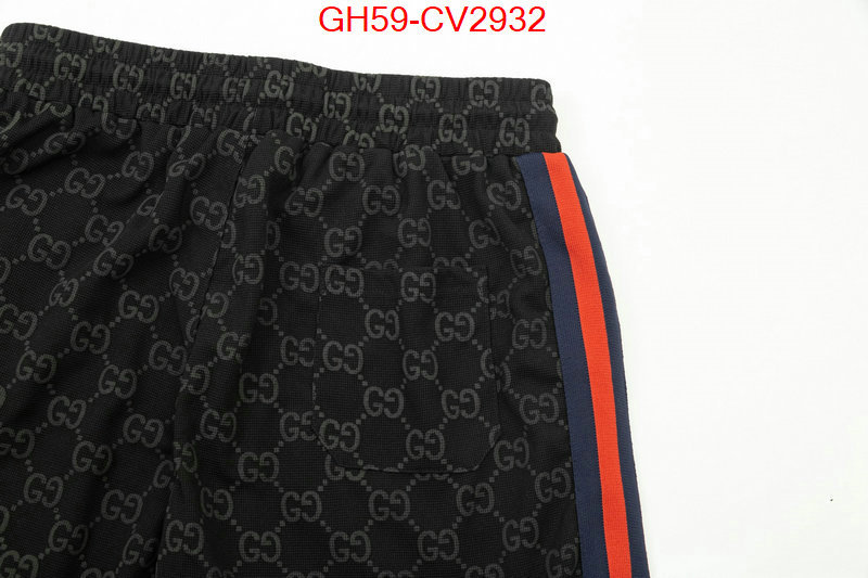 Clothing-Gucci wholesale replica shop ID: CV2932 $: 59USD