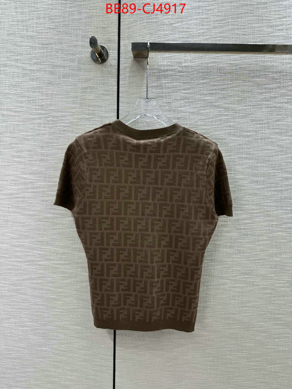 Clothing-Fendi cheap replica ID: CJ4917 $: 89USD