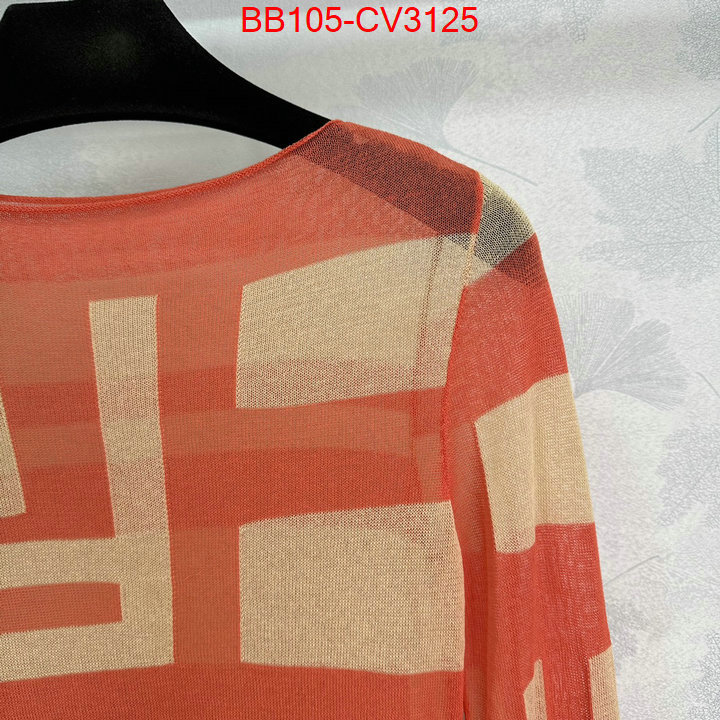 Clothing-Fendi aaaaa ID: CV3125 $: 105USD