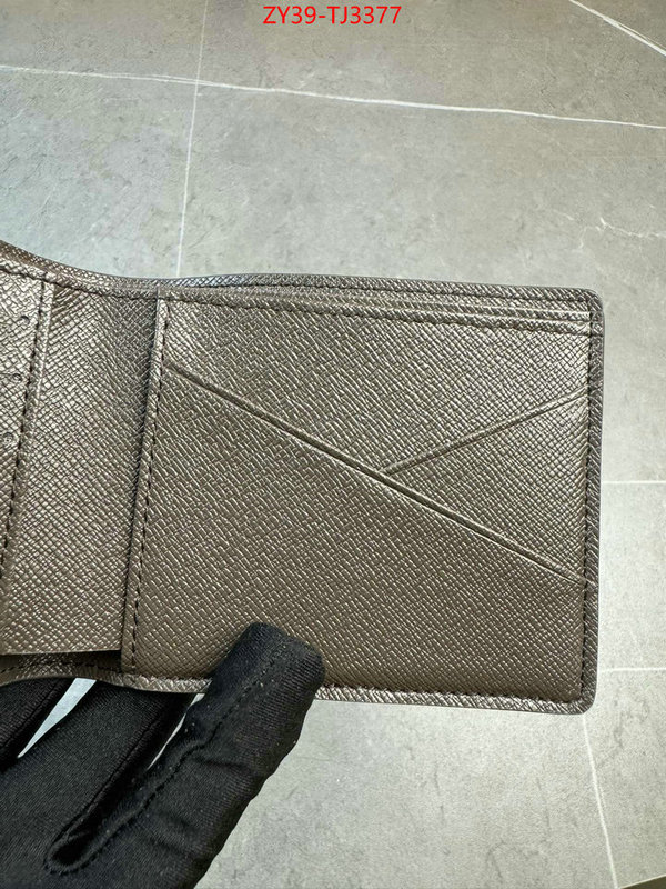 LV Bags(4A)-Wallet high quality aaaaa replica ID: TJ3377 $: 39USD,