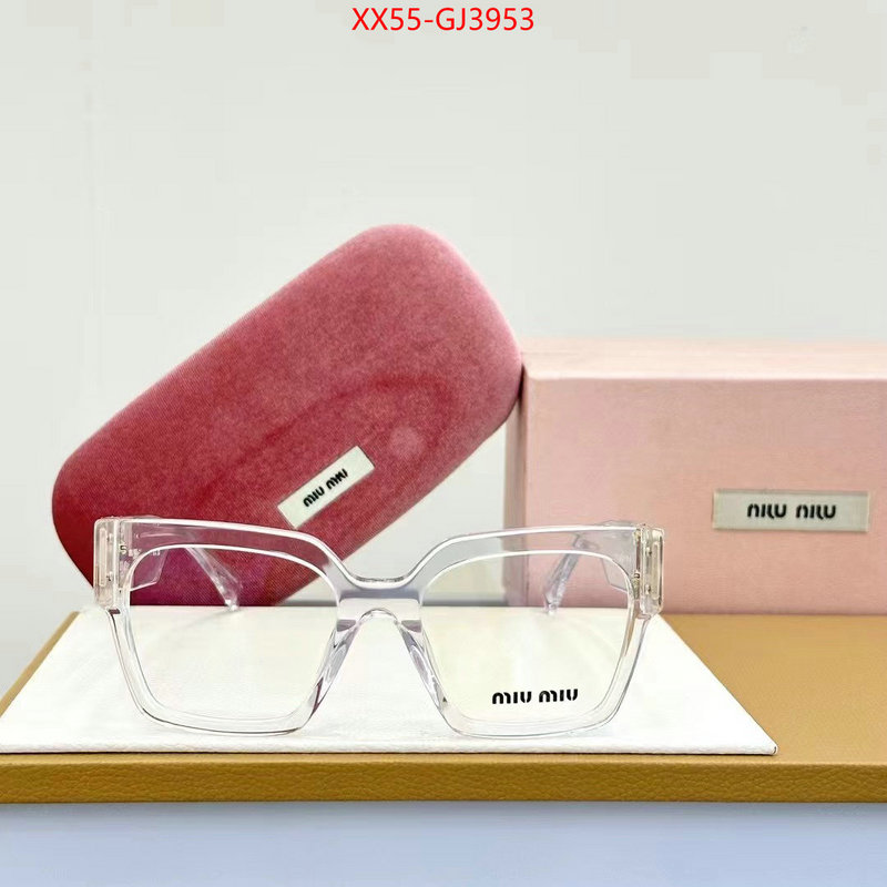 Glasses-Miu Miu buy 2024 replica ID: GJ3953 $: 55USD