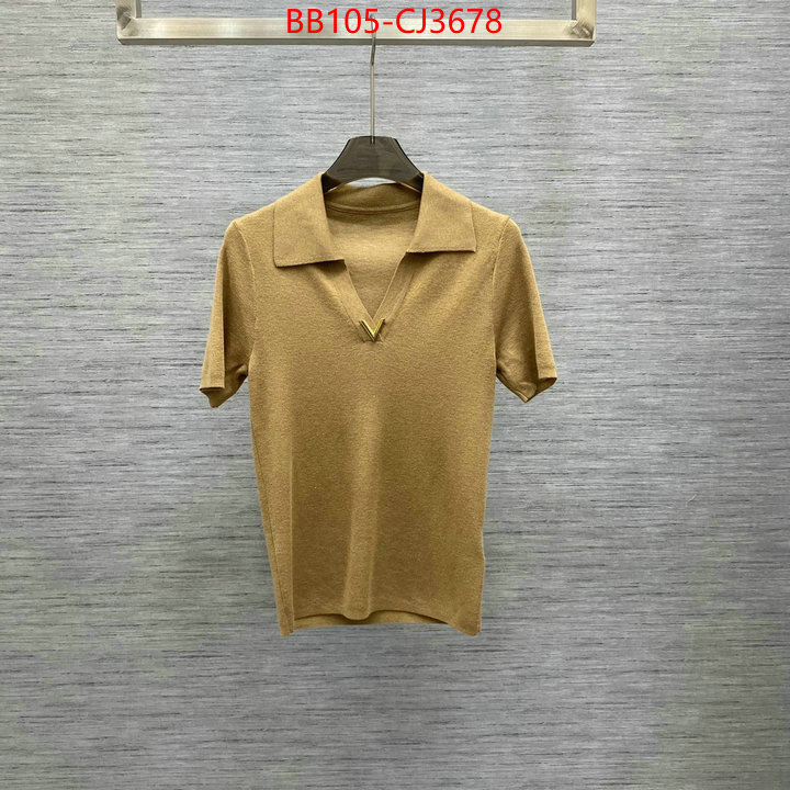 Clothing-Valentino designer fashion replica ID: CJ3678 $: 105USD