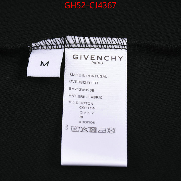 Clothing-Givenchy replica for cheap ID: CJ4367 $: 52USD