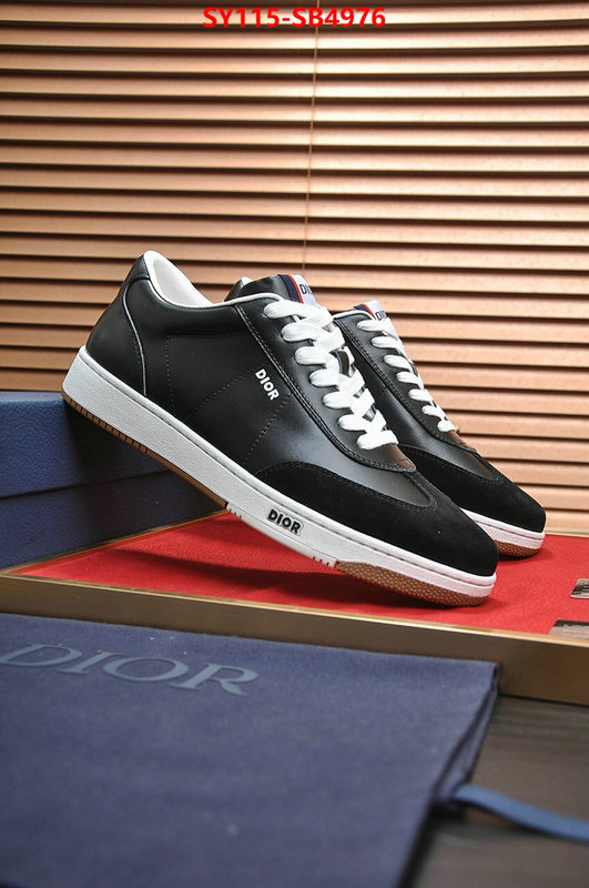 Men shoes-Dior practical and versatile replica designer ID: SB4976 $: 115USD