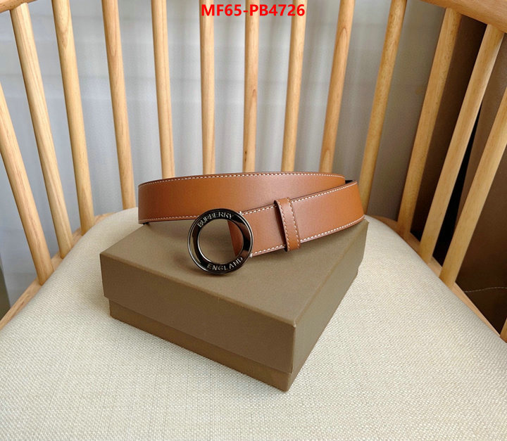 Belts-Burberry replicas ID: PB4726 $: 65USD